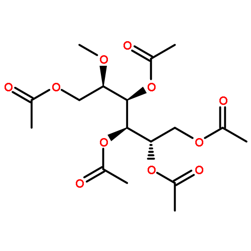 D-Glucitol, 5-O-methyl-, pentaacetate