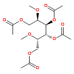 D-Glucitol, 2,5-di-O-methyl-, tetraacetate