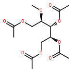 D-Xylitol, 4-O-methyl-, tetraacetate