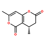 2H,5H-PYRANO[4,3-B]PYRAN-2,5-DIONE, 3,4-DIHYDRO-4,7-DIMETHYL-, (4S)-