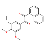 ETHANEDIONE, 2-NAPHTHALENYL(3,4,5-TRIMETHOXYPHENYL)-