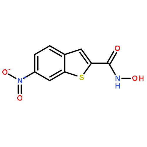 BENZO[B]THIOPHENE-2-CARBOXAMIDE, N-HYDROXY-6-NITRO-