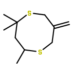 1,5-Dithiocane, 2,2,4-trimethyl-7-methylene-