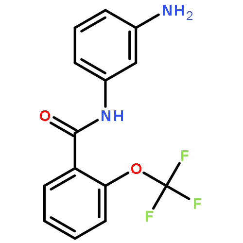 Benzamide, N-(3-aminophenyl)-2-(trifluoromethoxy)-