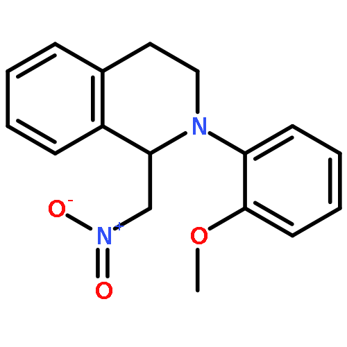 Isoquinoline, 1,2,3,4-tetrahydro-2-(2-methoxyphenyl)-1-(nitromethyl)-