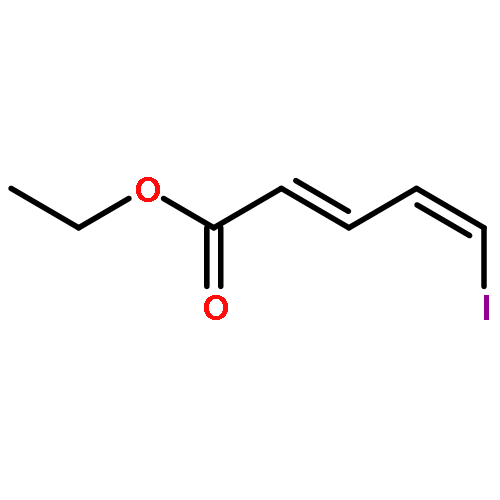 2,4-PENTADIENOIC ACID, 5-IODO-, ETHYL ESTER, (2E,4Z)-