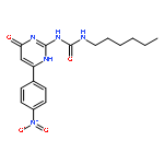 Urea, N-[1,4-dihydro-6-(4-nitrophenyl)-4-oxo-2-pyrimidinyl]-N'-hexyl-