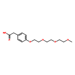 BENZENEACETIC ACID, 4-[2-[2-(2-METHOXYETHOXY)ETHOXY]ETHOXY]-