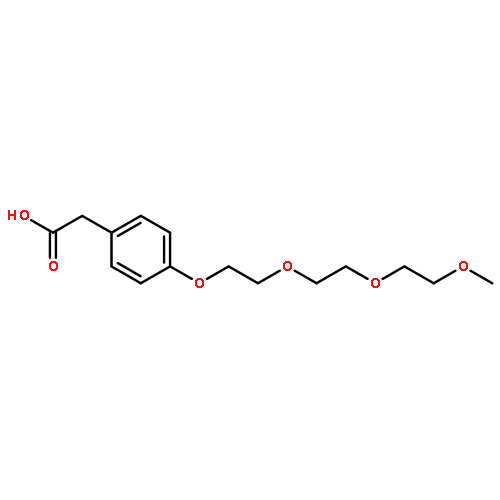 BENZENEACETIC ACID, 4-[2-[2-(2-METHOXYETHOXY)ETHOXY]ETHOXY]-