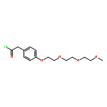 Benzeneacetyl chloride, 4-[2-[2-(2-methoxyethoxy)ethoxy]ethoxy]-