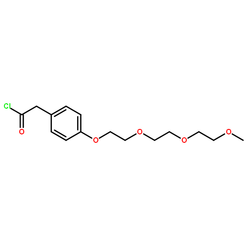 Benzeneacetyl chloride, 4-[2-[2-(2-methoxyethoxy)ethoxy]ethoxy]-