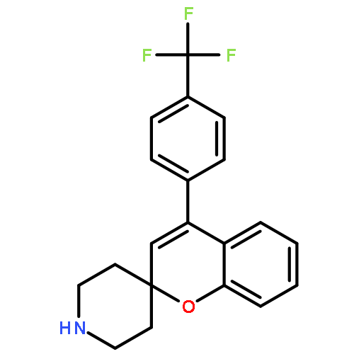 SPIRO[2H-1-BENZOPYRAN-2,4'-PIPERIDINE], 4-[4-(TRIFLUOROMETHYL)PHENYL]-