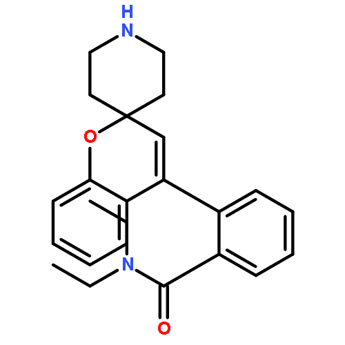 Benzamide, N,N-diethyl-2-spiro[2H-1-benzopyran-2,4'-piperidin]-4-yl-