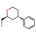 2H-PYRAN, TETRAHYDRO-2-(IODOMETHYL)-4-PHENYL-, (2S,4S)-