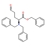 L-NORVALINE, 5-OXO-N,N-BIS(PHENYLMETHYL)-, PHENYLMETHYL ESTER