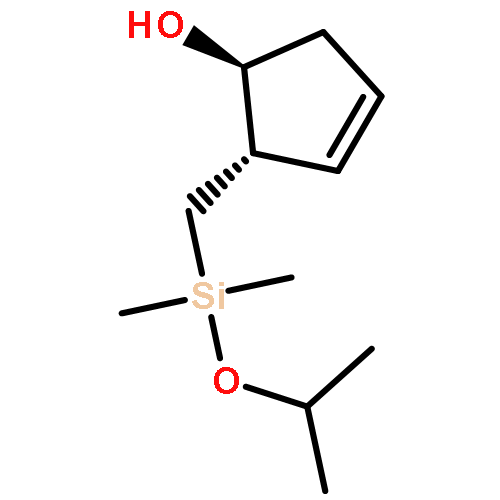 3-CYCLOPENTEN-1-OL, 2-[[DIMETHYL(1-METHYLETHOXY)SILYL]METHYL]-, (1S,2S)-