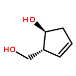 2-Cyclopentene-1-methanol, 5-hydroxy-, (1R,5S)-