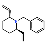 Piperidine, 2,6-diethenyl-1-(phenylmethyl)-, (2R,6R)-