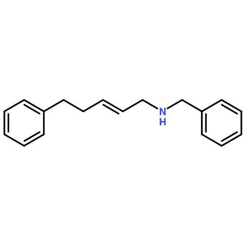 Benzenemethanamine, N-(5-phenyl-2-pentenyl)-