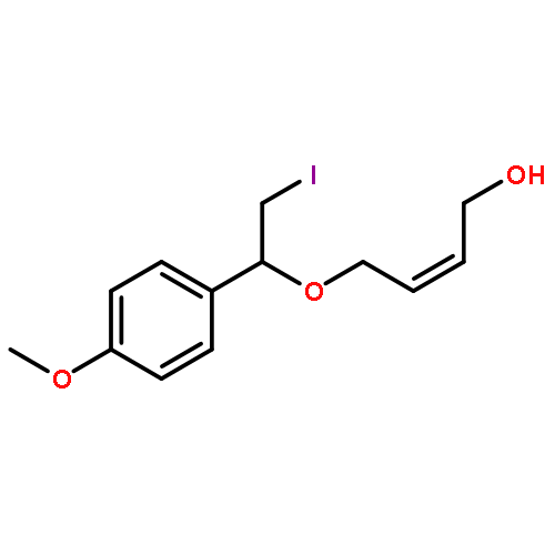 2-Buten-1-ol, 4-[2-iodo-1-(4-methoxyphenyl)ethoxy]-, (2Z)-