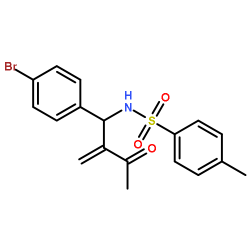 Benzenesulfonamide,N-[(1R)-1-(4-bromophenyl)-2-methylene-3-oxobutyl]-4-methyl-