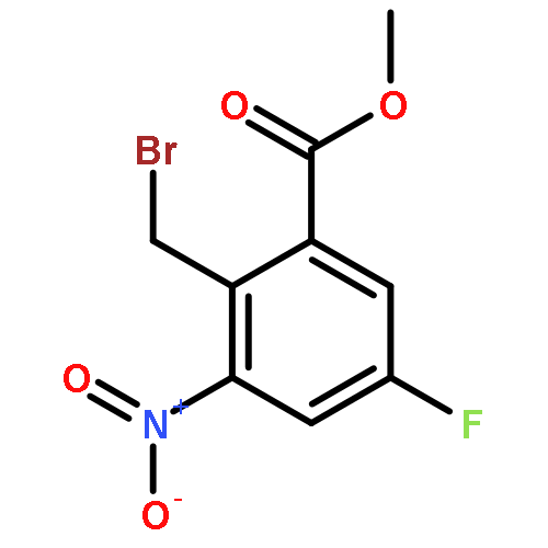 Benzoic acid,2-(bromomethyl)-5-fluoro-3-nitro-, methyl ester