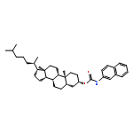 Cholestan-3-ol, 2-naphthalenylcarbamate, (3b,5a)-