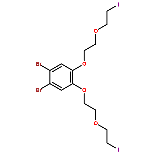 Benzene, 1,2-dibromo-4,5-bis[2-(2-iodoethoxy)ethoxy]-