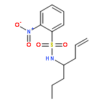 Benzenesulfonamide, 2-nitro-N-[(1S)-1-propyl-3-butenyl]-