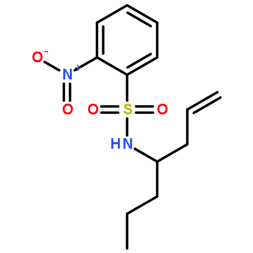 Benzenesulfonamide, 2-nitro-N-[(1S)-1-propyl-3-butenyl]-