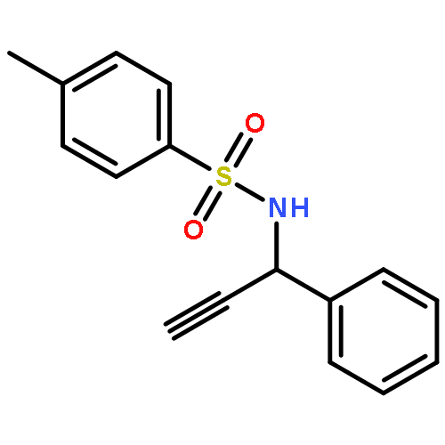 Benzenesulfonamide, 4-methyl-N-(1-phenyl-2-propynyl)-