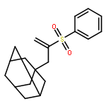 Tricyclo[3.3.1.13,7]decane, 1-[2-(phenylsulfonyl)-2-propenyl]-