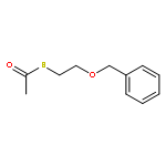 Ethanethioic acid, S-[2-(phenylmethoxy)ethyl] ester