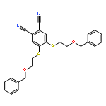 1,2-BENZENEDICARBONITRILE, 4,5-BIS[[2-(PHENYLMETHOXY)ETHYL]THIO]-