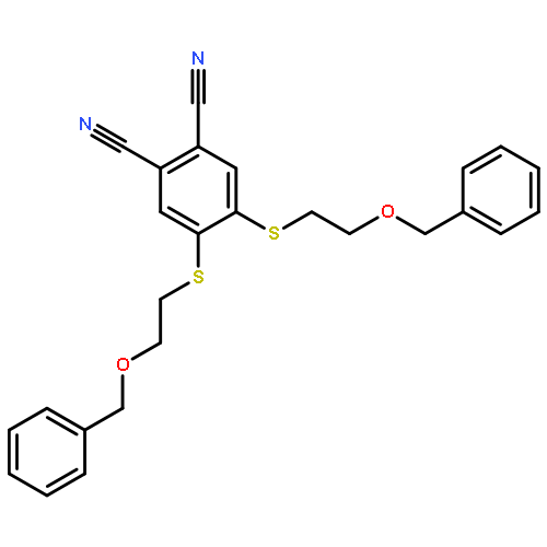 1,2-BENZENEDICARBONITRILE, 4,5-BIS[[2-(PHENYLMETHOXY)ETHYL]THIO]-