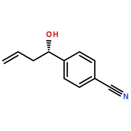 BENZONITRILE, 4-[(1S)-1-HYDROXY-3-BUTENYL]-