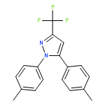 1H-PYRAZOLE, 1,5-BIS(4-METHYLPHENYL)-3-(TRIFLUOROMETHYL)-