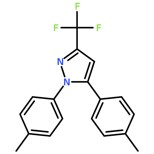 1H-PYRAZOLE, 1,5-BIS(4-METHYLPHENYL)-3-(TRIFLUOROMETHYL)-