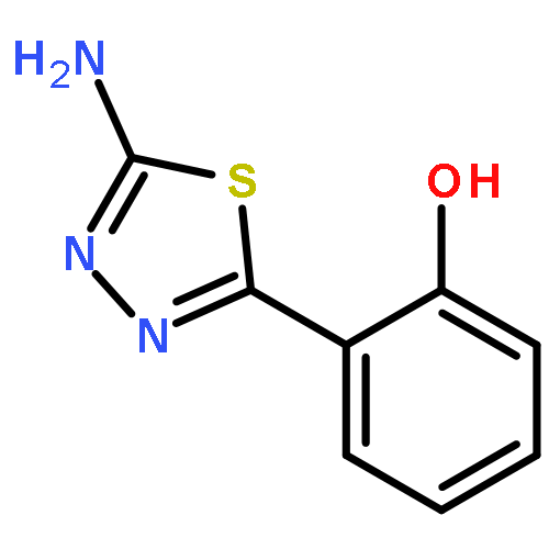 Phenol, 2-(5-amino-1,3,4-thiadiazol-2-yl)-