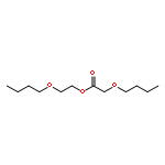 Acetic acid, butoxy-, 2-butoxyethyl ester