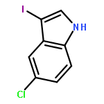 1H-Indole,5-chloro-3-iodo-