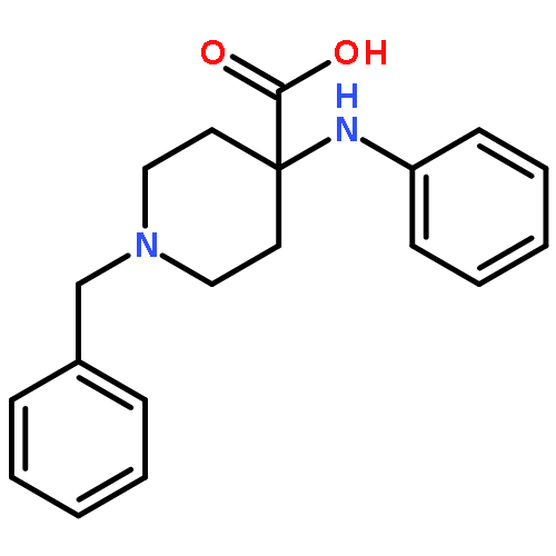 1-Benzyl-4-(phenylamino)piperidine-4-carboxylic acid