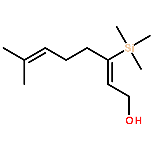 2,6-OCTADIEN-1-OL, 7-METHYL-3-(TRIMETHYLSILYL)-, (2Z)-