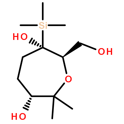 D-ribo-Octitol, 2,7-anhydro-1,4,5-trideoxy-2-C-methyl-6-C-(trimethylsilyl)-