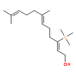 2,6,10-DODECATRIEN-1-OL, 7,11-DIMETHYL-3-(TRIMETHYLSILYL)-, (2Z,6E)-