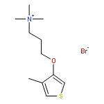 1-Propanaminium, N,N,N-trimethyl-3-[(4-methyl-3-thienyl)oxy]-, bromide