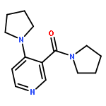 Pyrrolidine, 1-[[4-(1-pyrrolidinyl)-3-pyridinyl]carbonyl]-