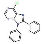 9H-Purine, 6-chloro-8,9-diphenyl-