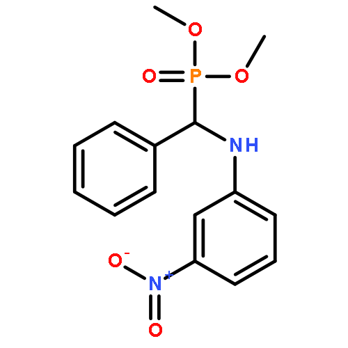 Phosphonic acid, [[(3-nitrophenyl)amino]phenylmethyl]-, dimethyl ester