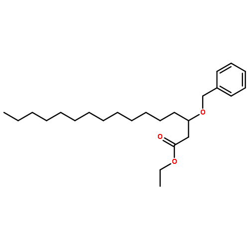 Hexadecanoic acid, 3-(phenylmethoxy)-, ethyl ester